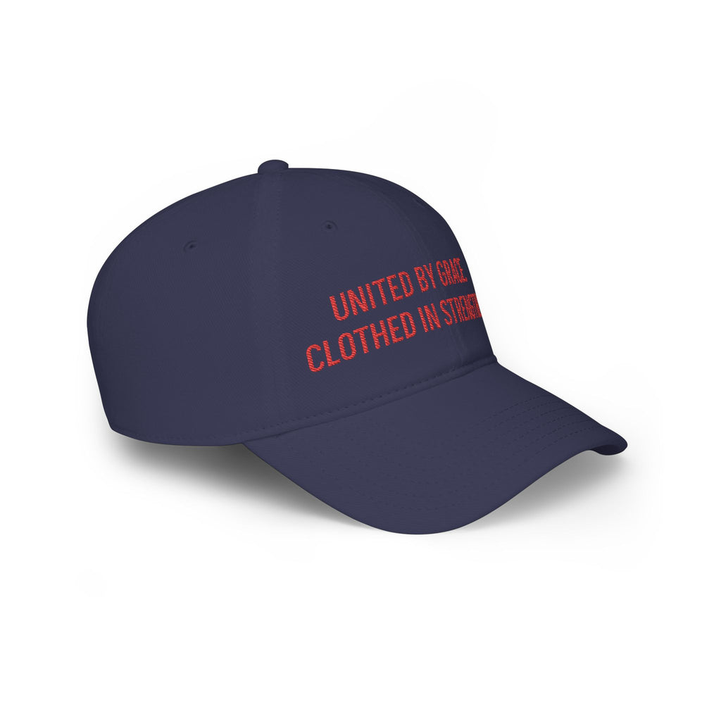 United by Grace, Clothed in Strength Baseball Cap