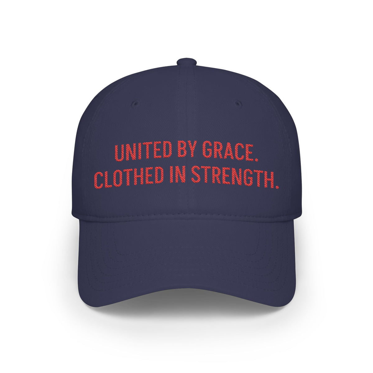 United by Grace, Clothed in Strength Baseball Cap