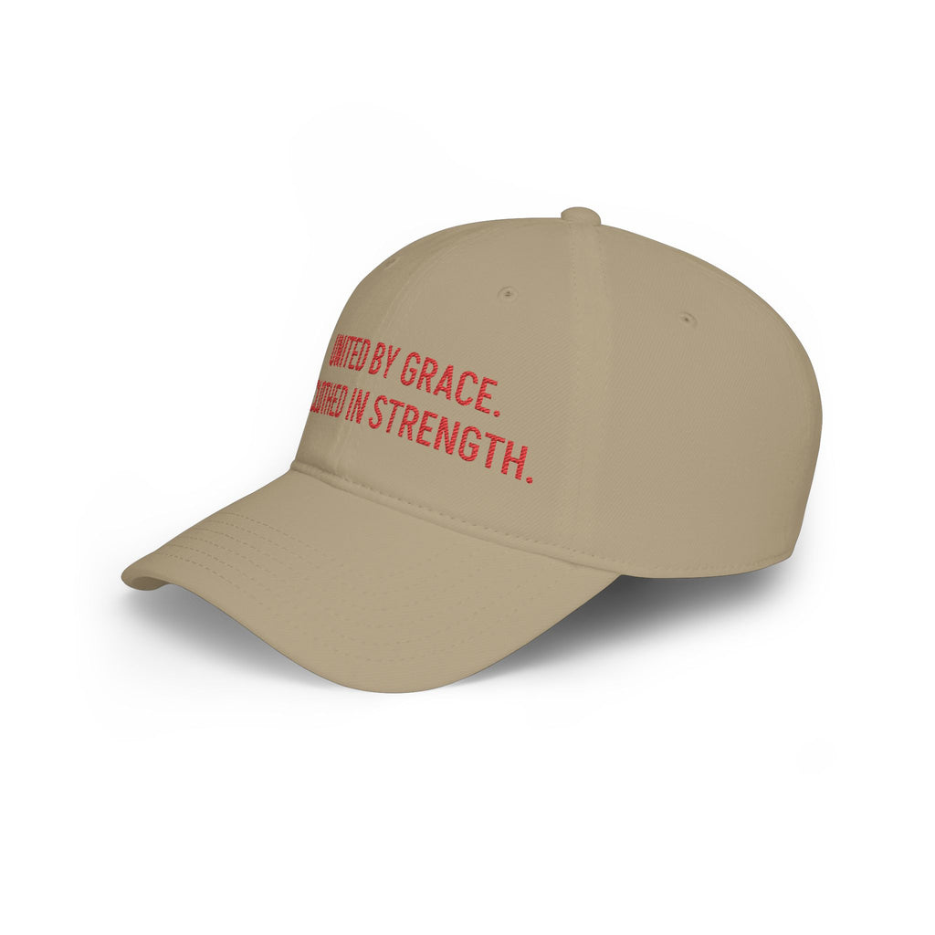 United by Grace, Clothed in Strength Baseball Cap