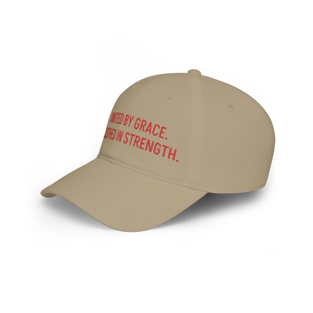 United by Grace, Clothed in Strength Baseball Cap